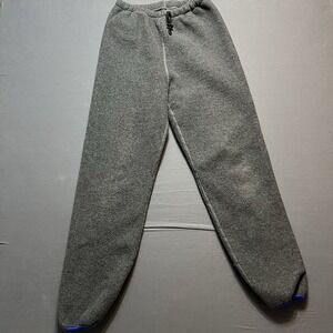 Vintage 90s REI Grey Medium Jogger Thaw Fleece USA Made Sweatpants